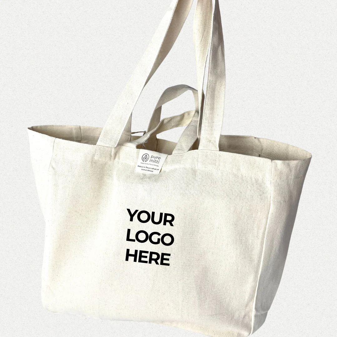 Cotton Tote Bag - 100 Units - Bulk Order