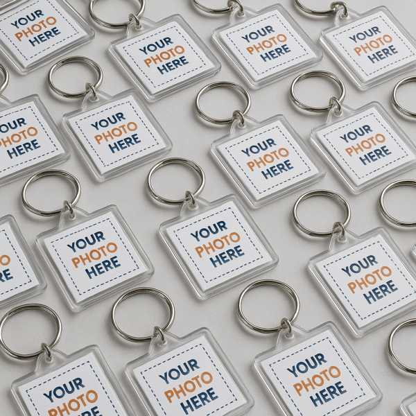 Photo Keychain - Bulk Upload - 100 Units