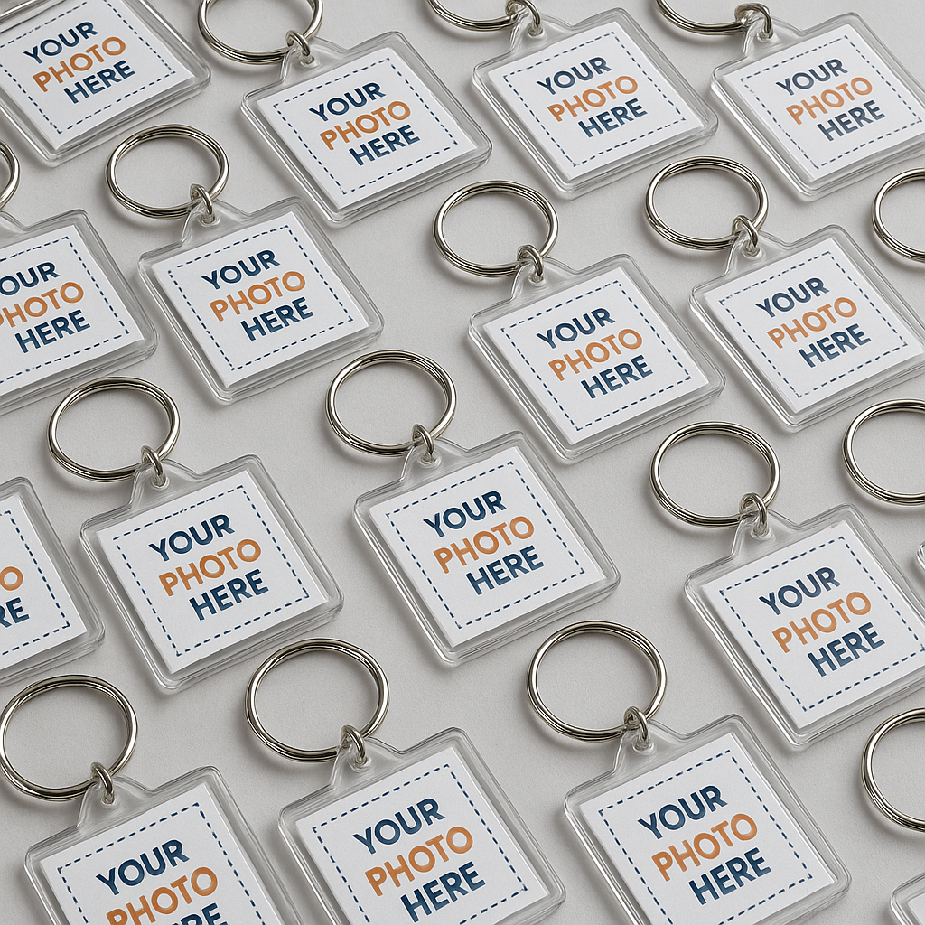 Photo Keychain - Bulk Upload - 100 Units